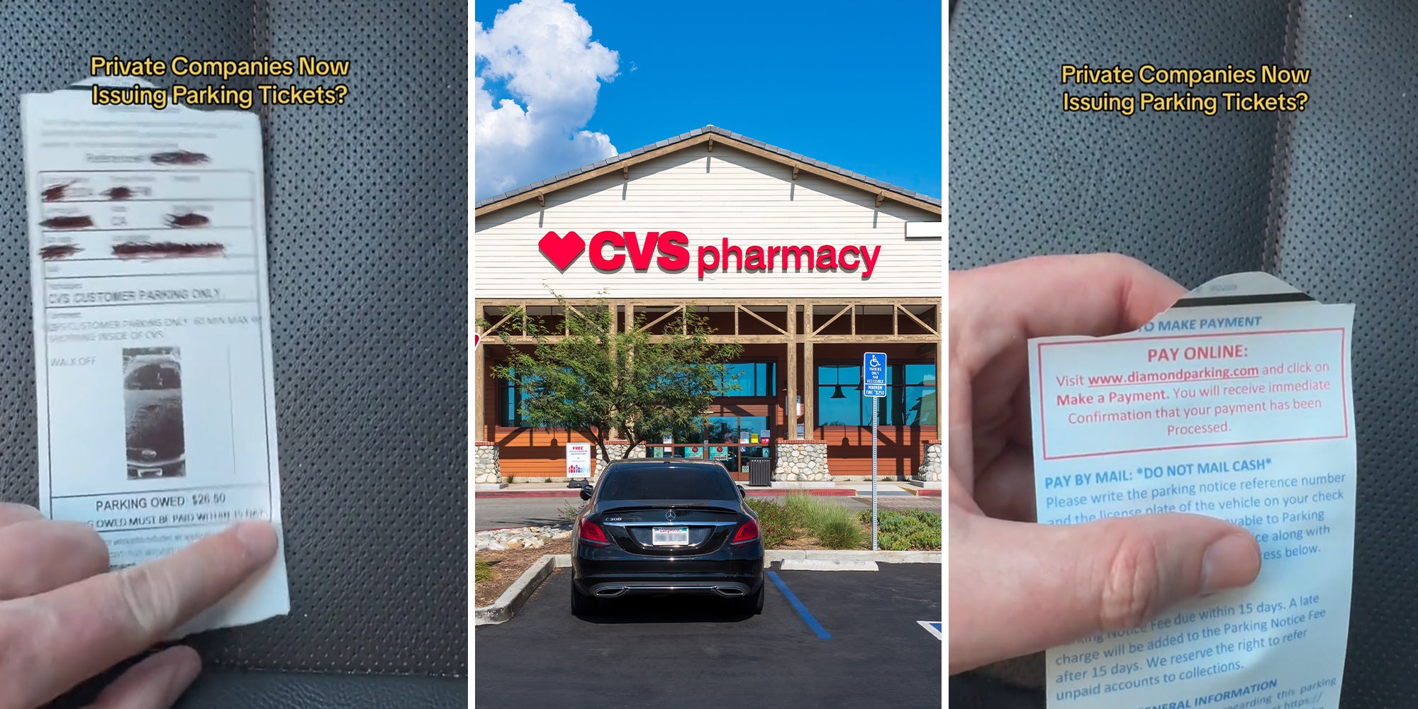 Comprador recebe multa de estacionamento 'fraudulenta' enquanto estava na CVS Comprador recebe multa de estacionamento 'fraudulenta' enquanto estava na CVS