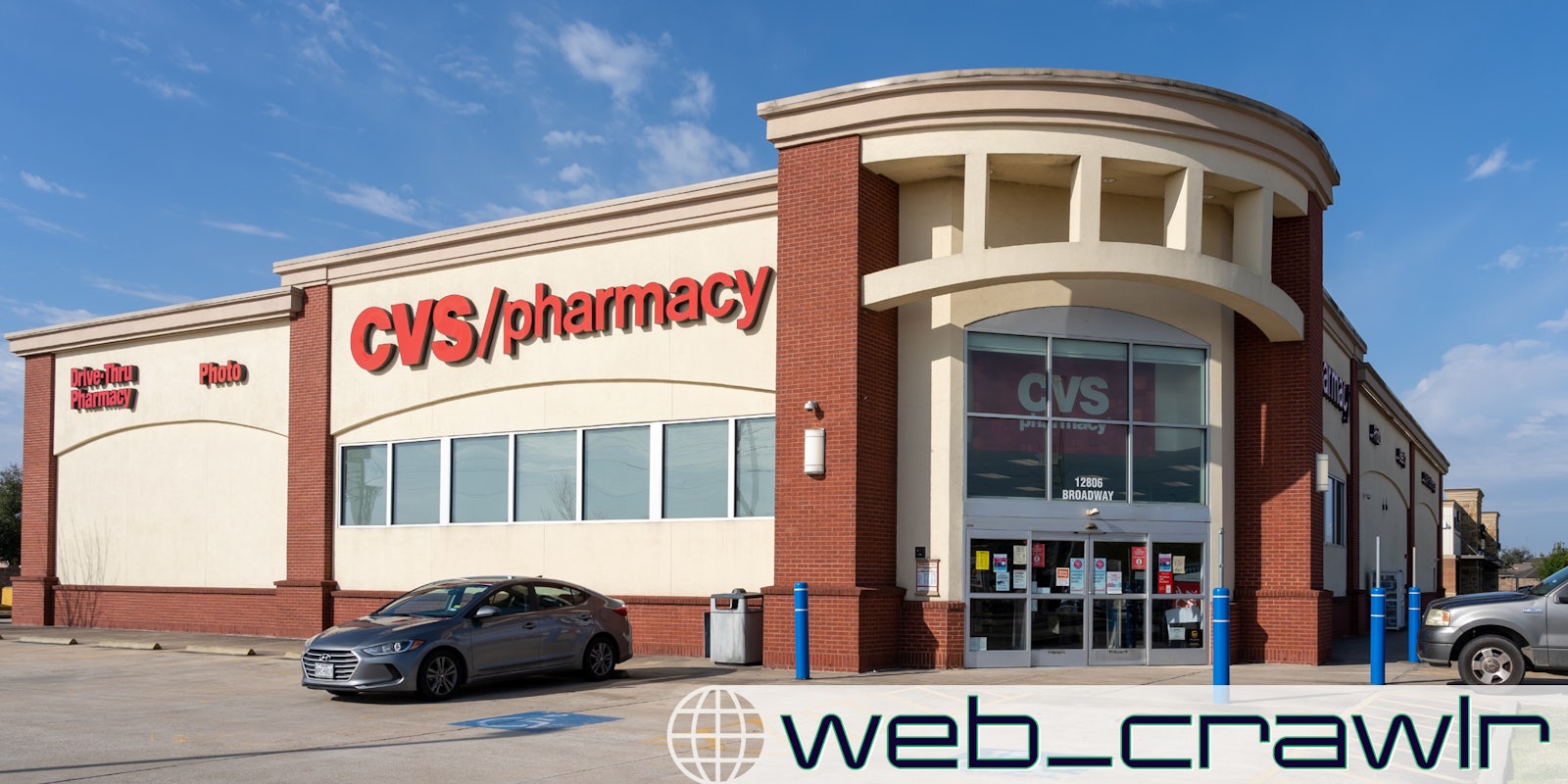 A CVS store. The Daily Dot newsletter web_crawlr logo is in the bottom right corner.