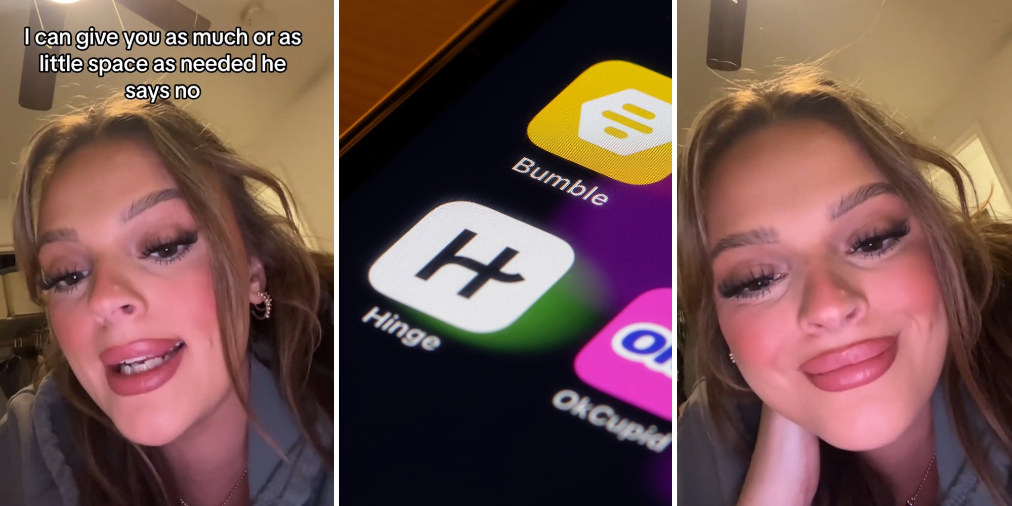 Hinge woman shows what red flags to spot 2 months into situationship