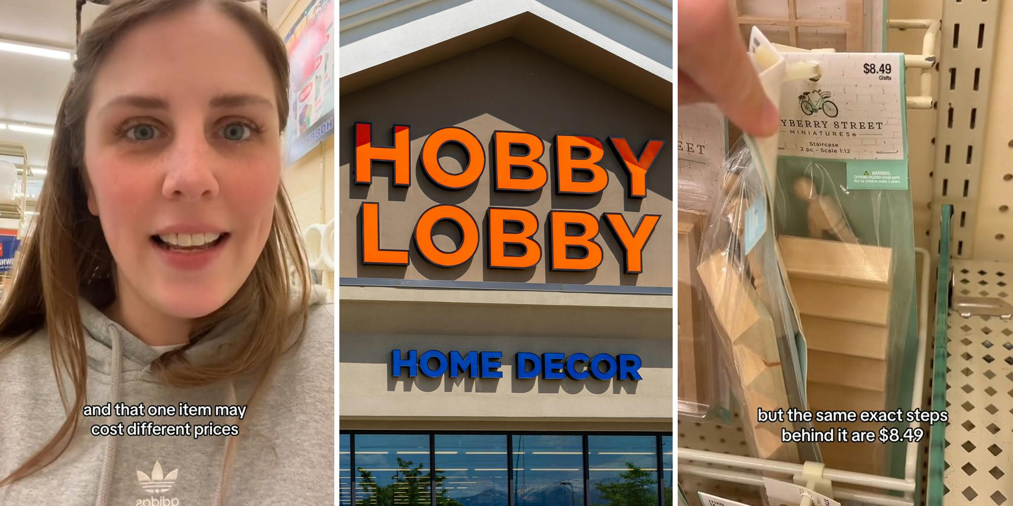 Shopper finds proof of Hobby Lobby putting different prices on the same products