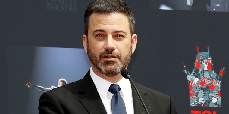 Right-wing users are spreading fake documents tying Jimmy Kimmel to Epstein