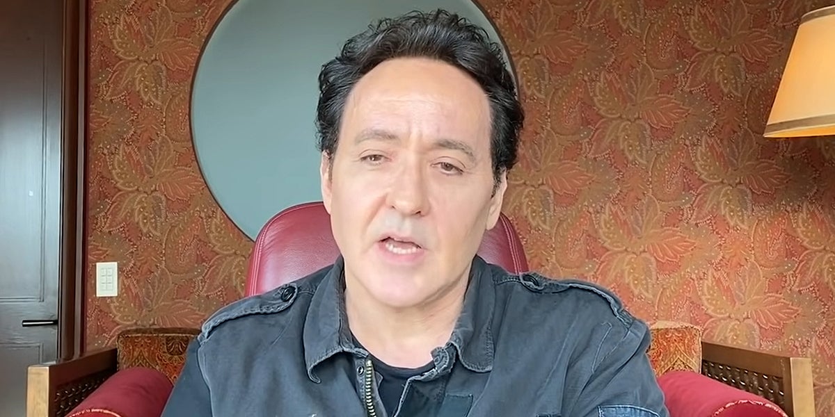 John Cusack speaking