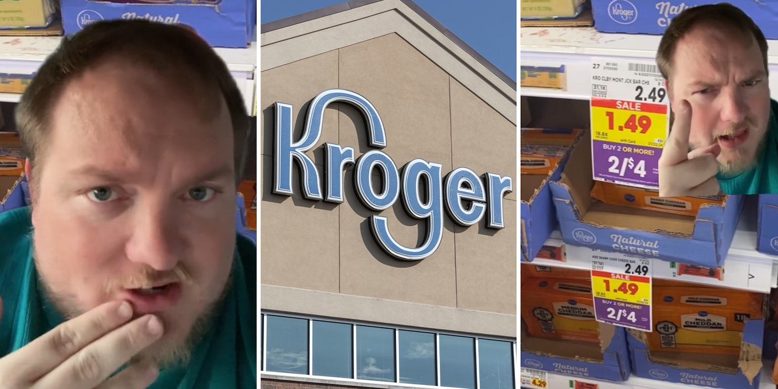 Shopper questions Kroger employee after doing math on cheese ‘sale’