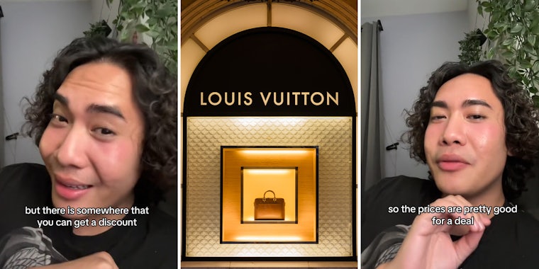 Worker share hack to getting discount on Louis Vuitton products