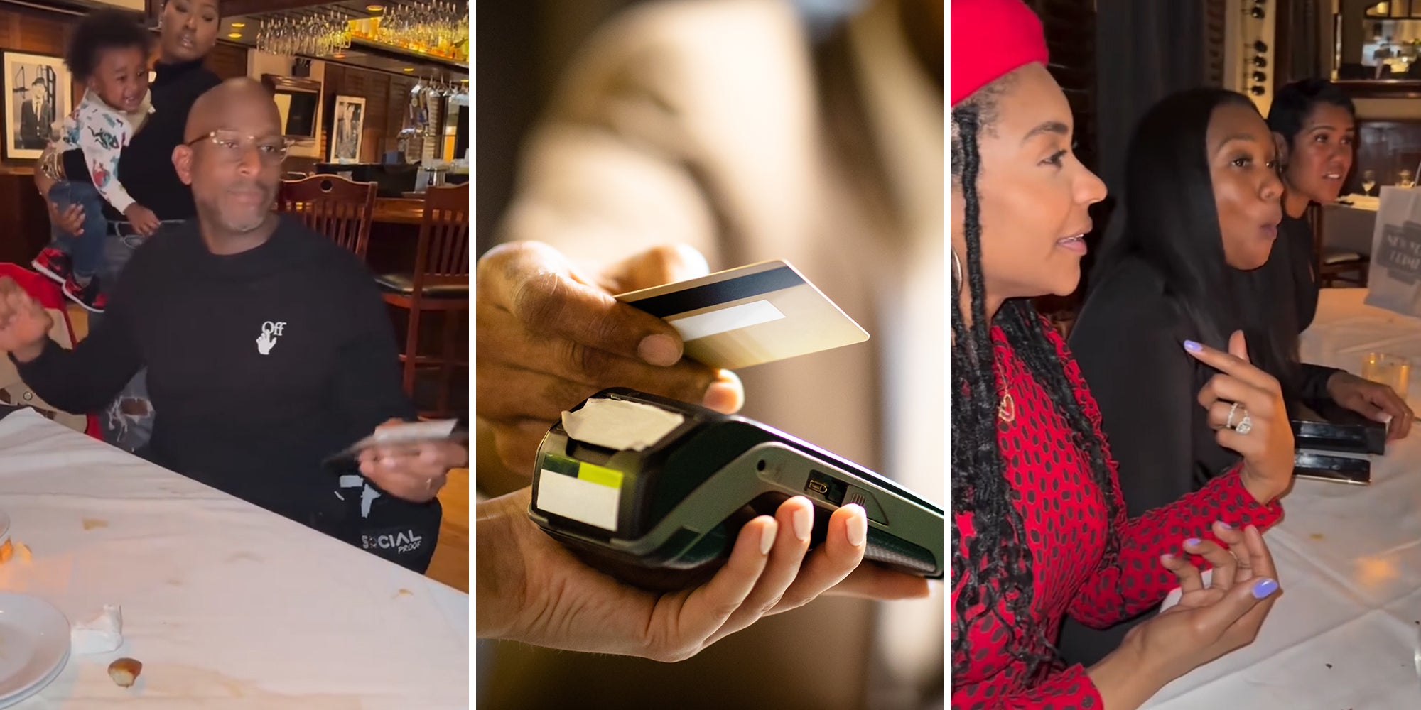 Women try to stick man with $700 bill since he’s the only man at the table at birthday dinner