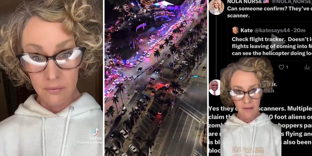 Miami Aliens Massive Police Presence Sparks Panic