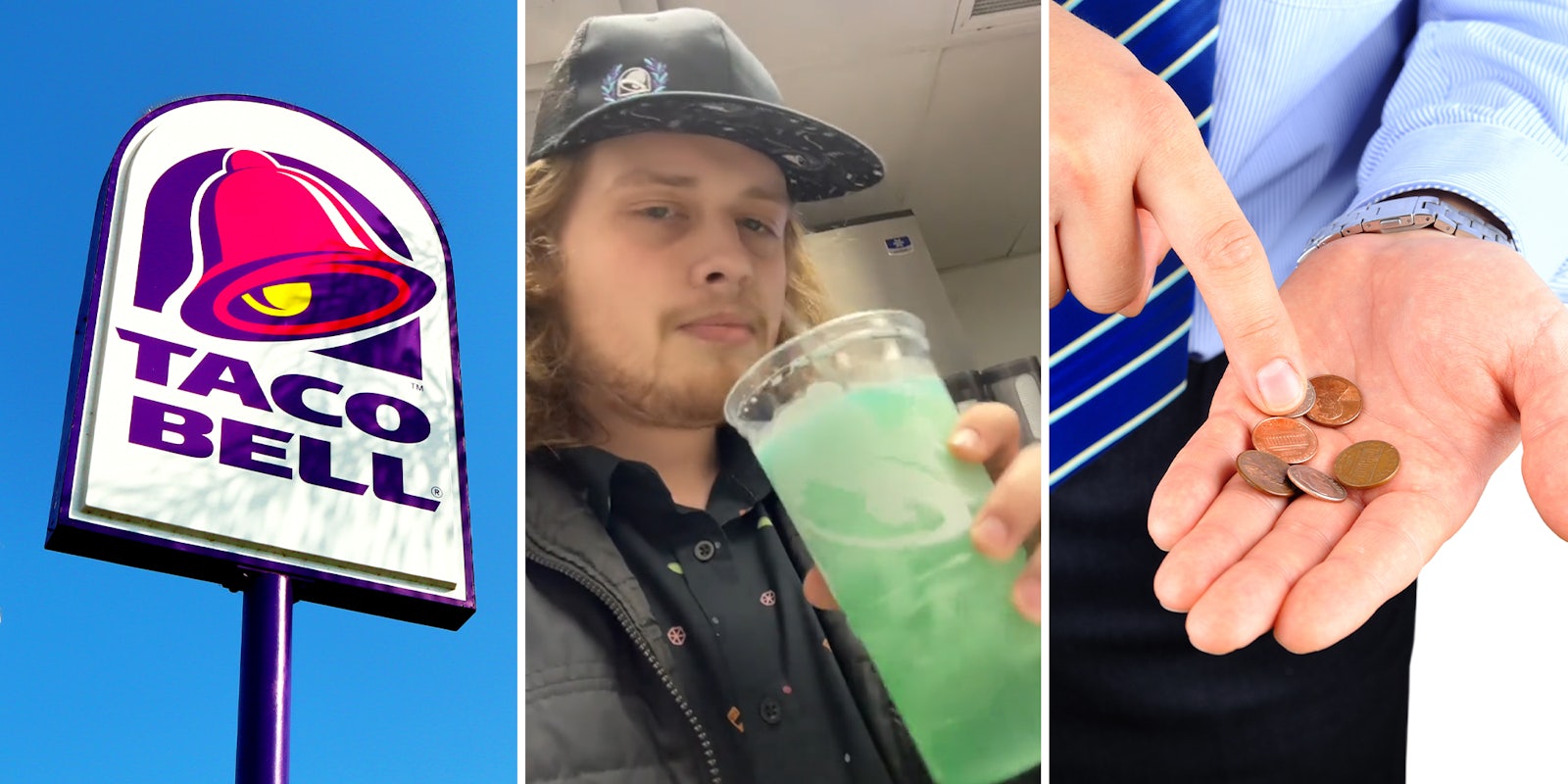 Taco Bell worker says customer tried to pay in pennies to be petty