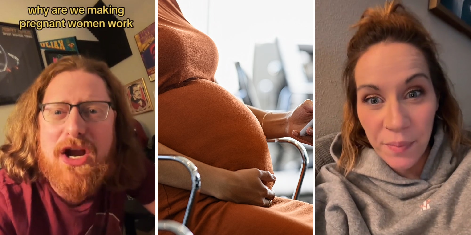 Worker at a baby company says she was forced to use sick time since it didn’t offer maternity leave