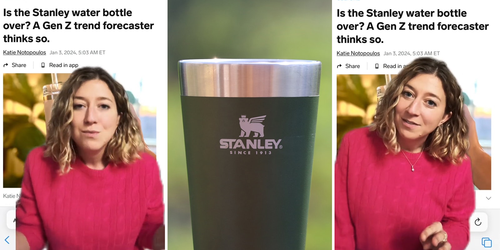 Trend researcher shares why people are so obsessed with Stanley cups–and which brand will be the next craze
