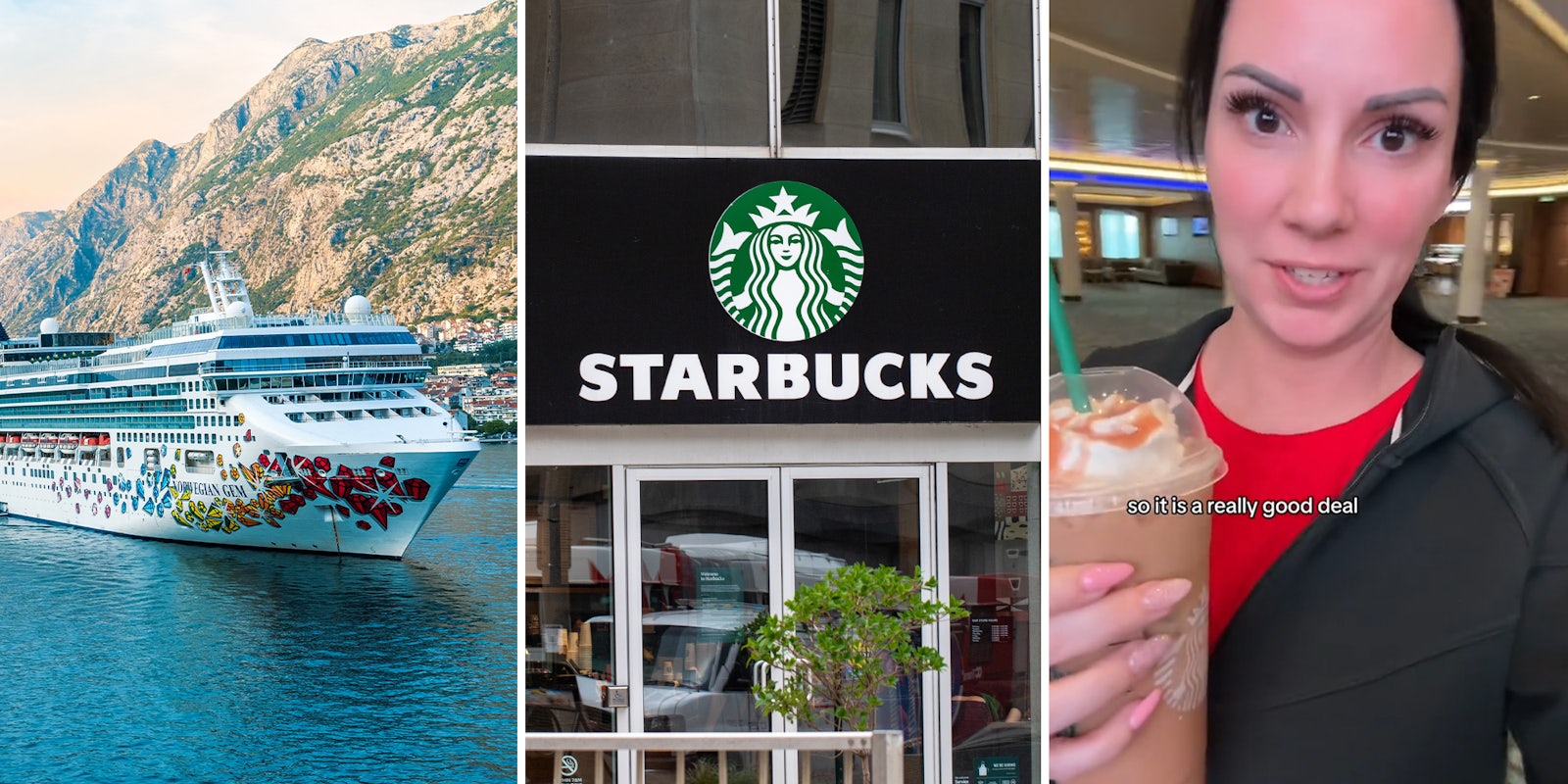 Norwegian cruise Starbucks deal