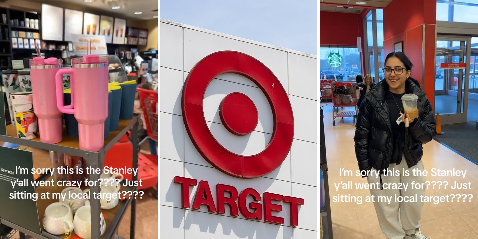 Target shopper finds Valentine's Day Stanley cups ‘just sitting’ on the shelves