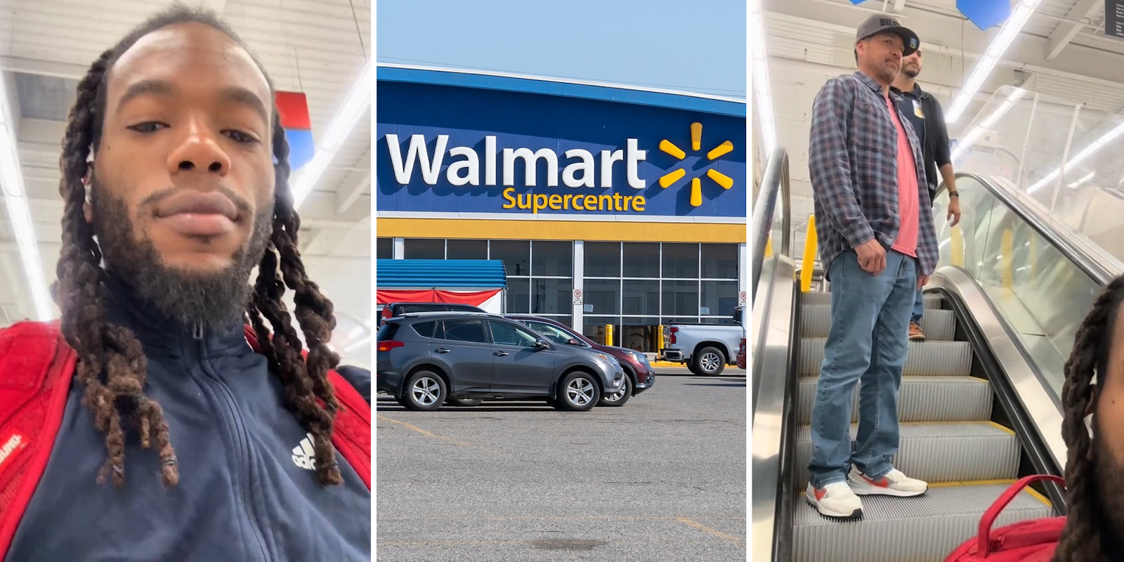 Black man calls out Walmart worker for following him around store