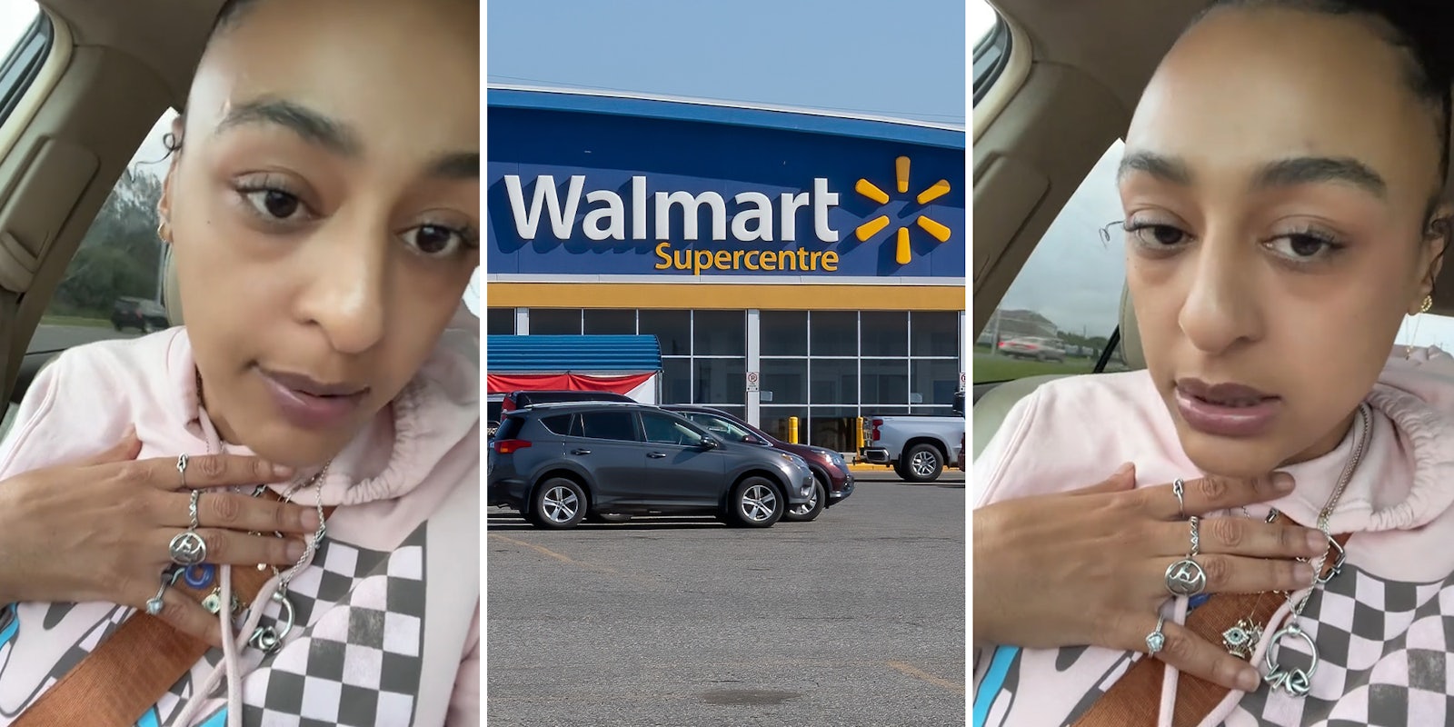 Walmart shopper says woman put her in uncomfortable position when checking out