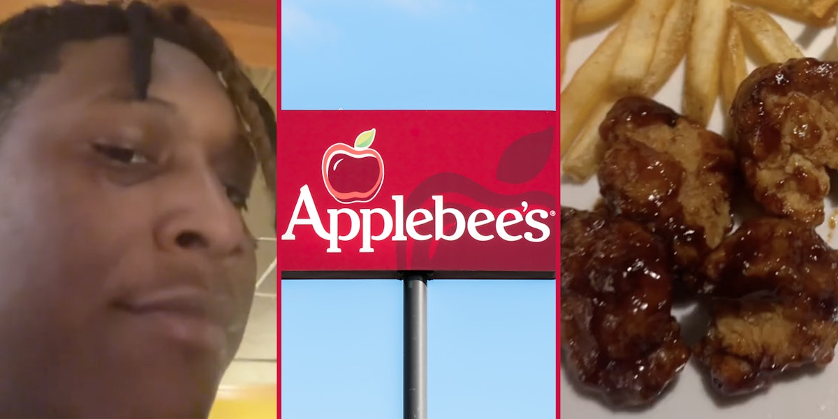 Applebee's Customer Orders 'Unlimited' Food. He Gets 5 Wings