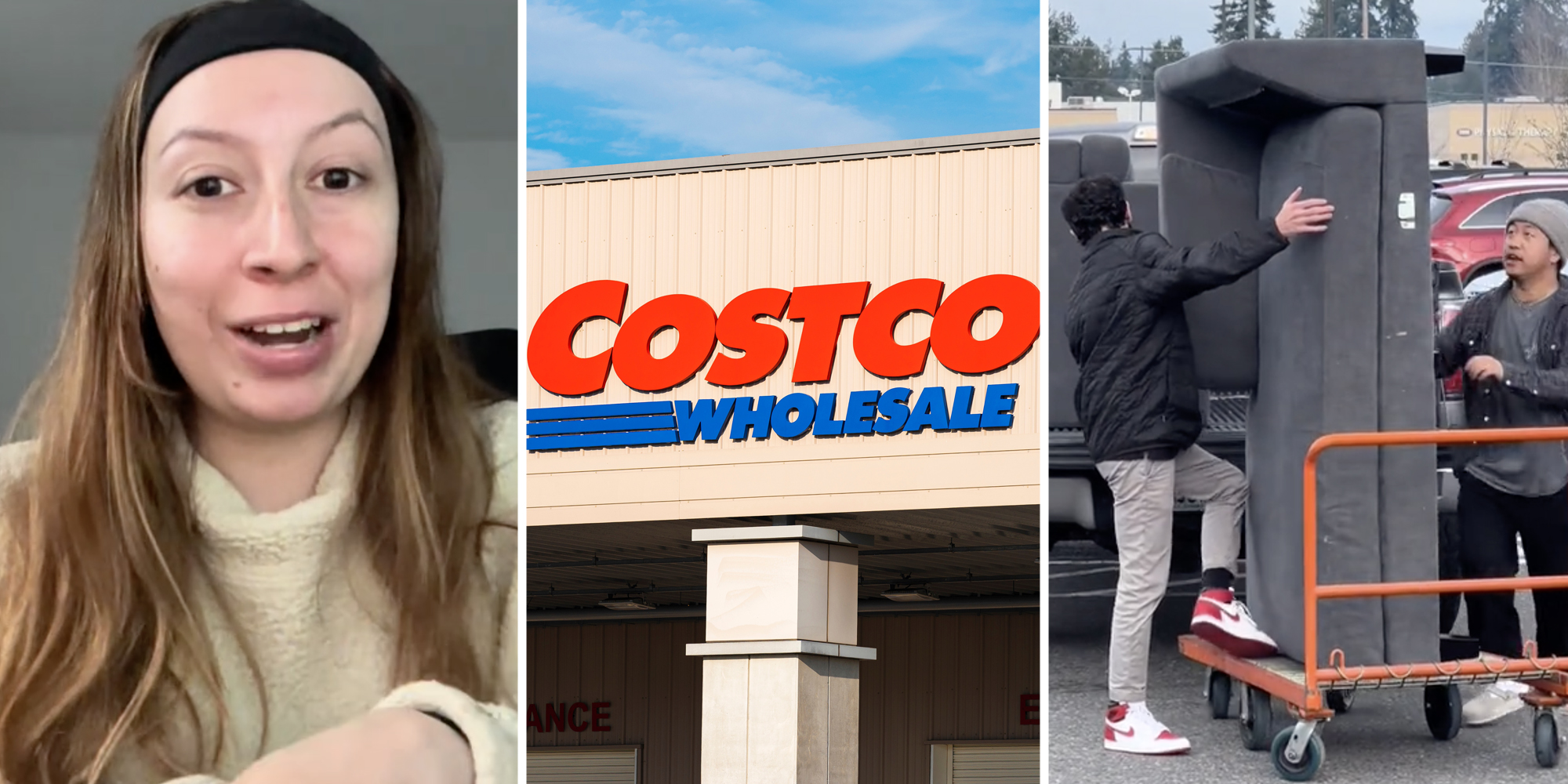 Costco delivery deals furniture from store