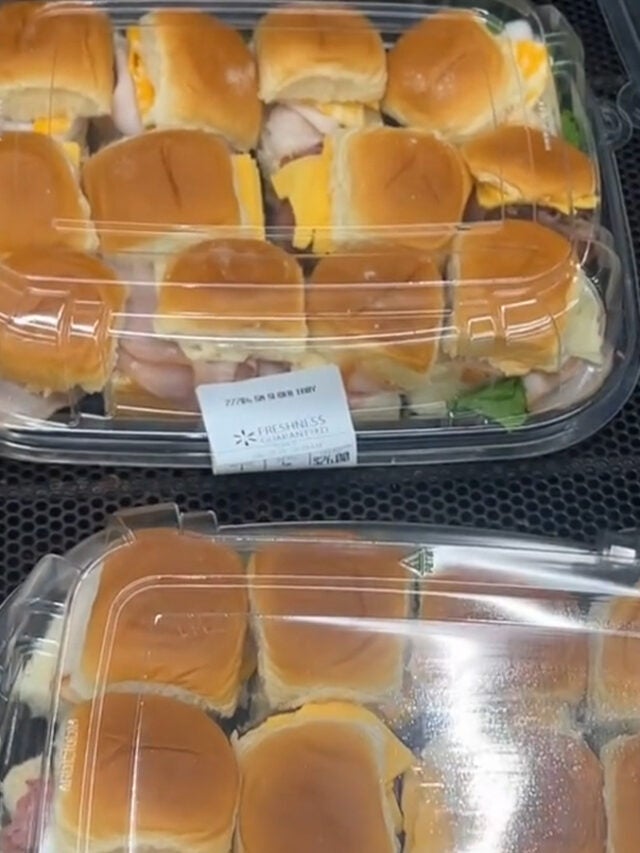 Walmart Shopper Can't Believe Price on Tray of 12 Mini Sliders