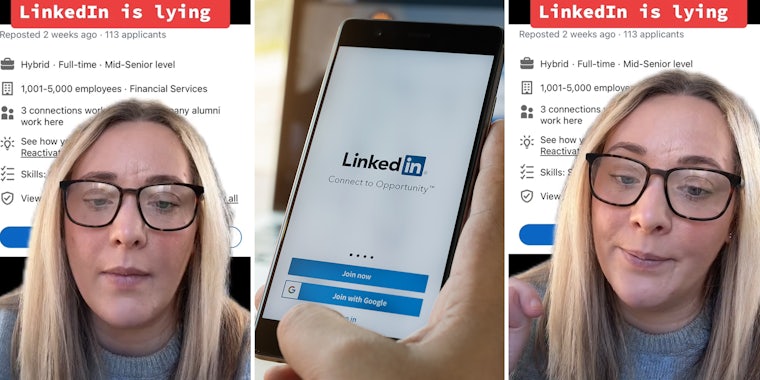 Recruiter says LinkedIn is ‘lying’ about the number of applicants on job postings