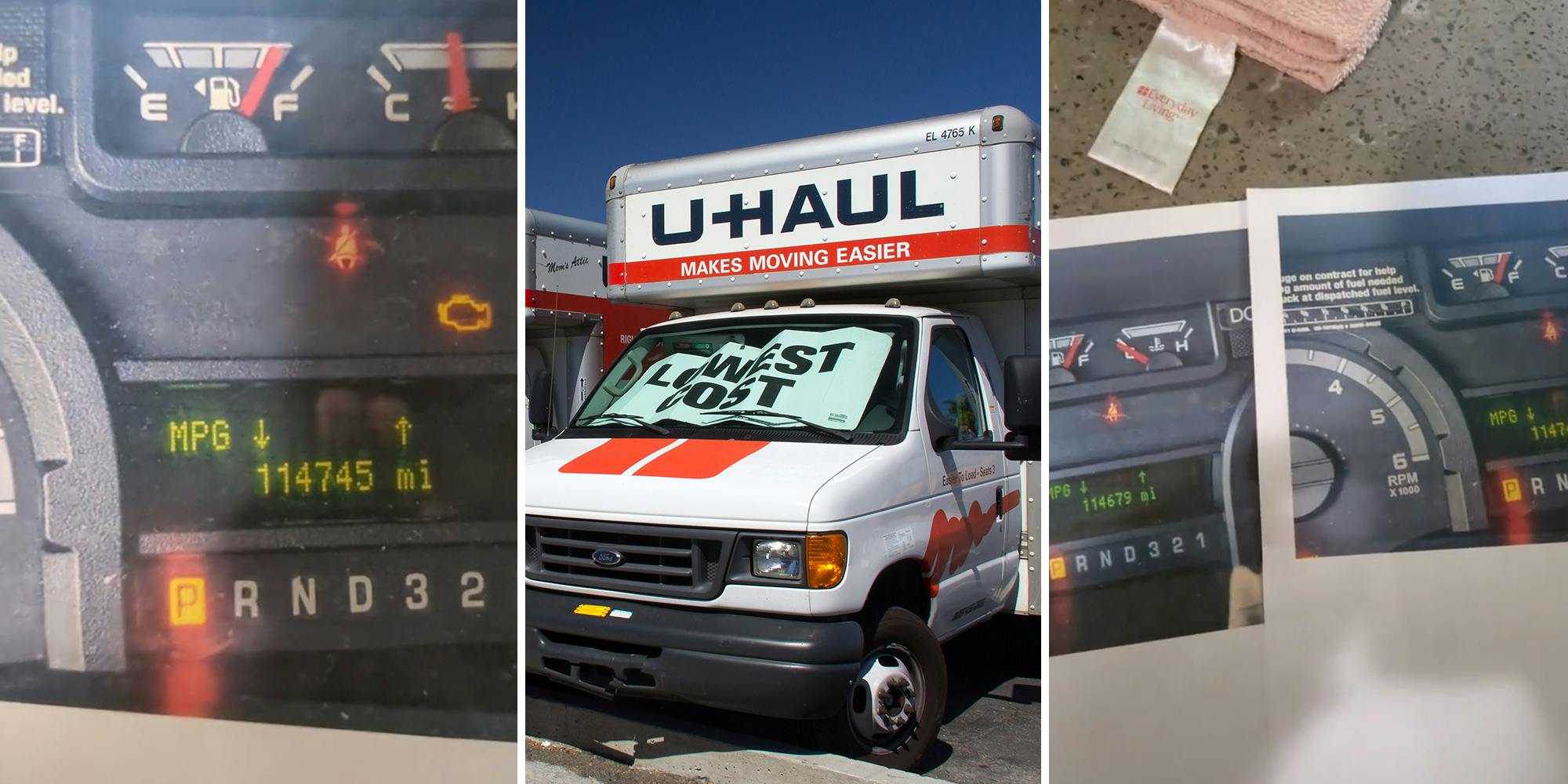 Man Says U-Haul Tried To Wrongly Charge Him $30 for Gas