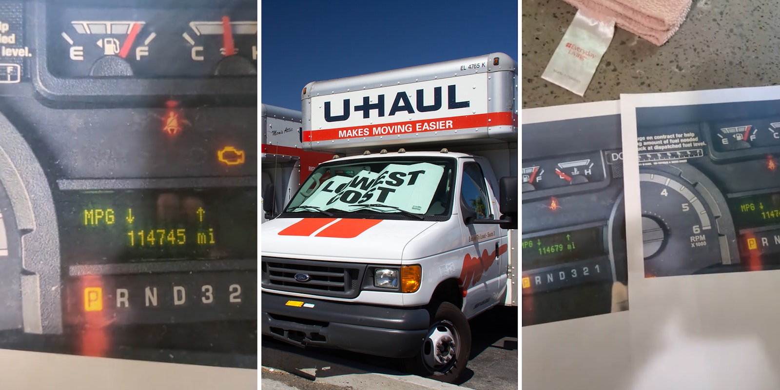 Man says U-Haul tried to charge him $30 for gas. But he got photos of tank right before returning it