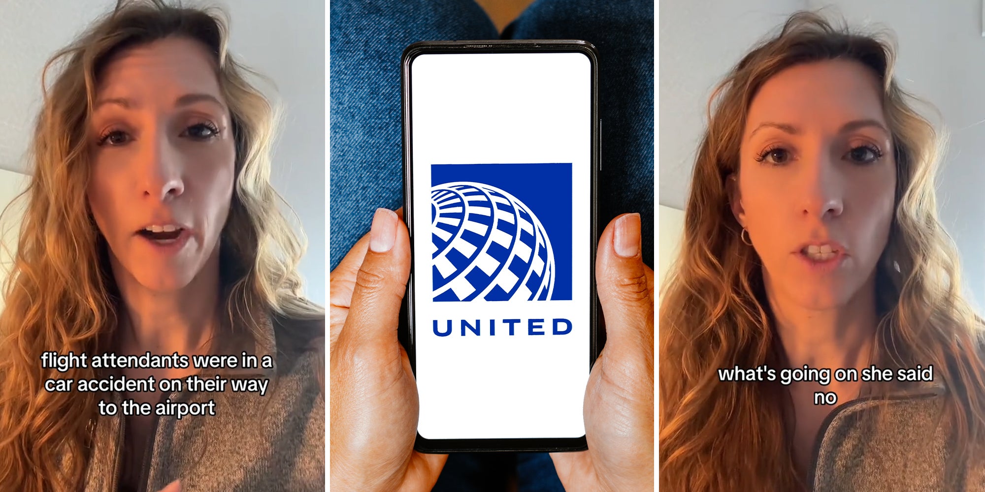 United Airlines passengers miss connecting flight