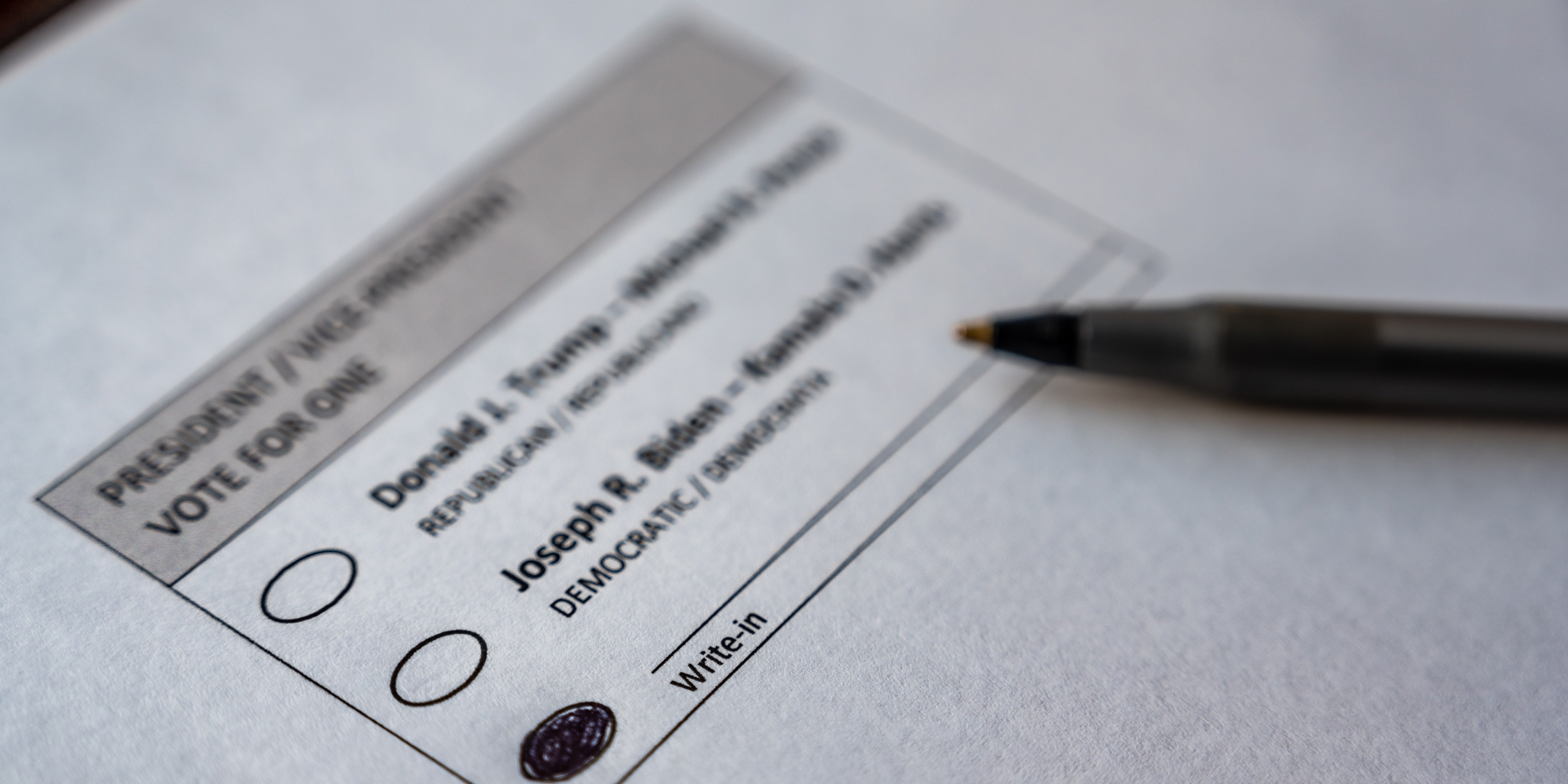 write in ballot