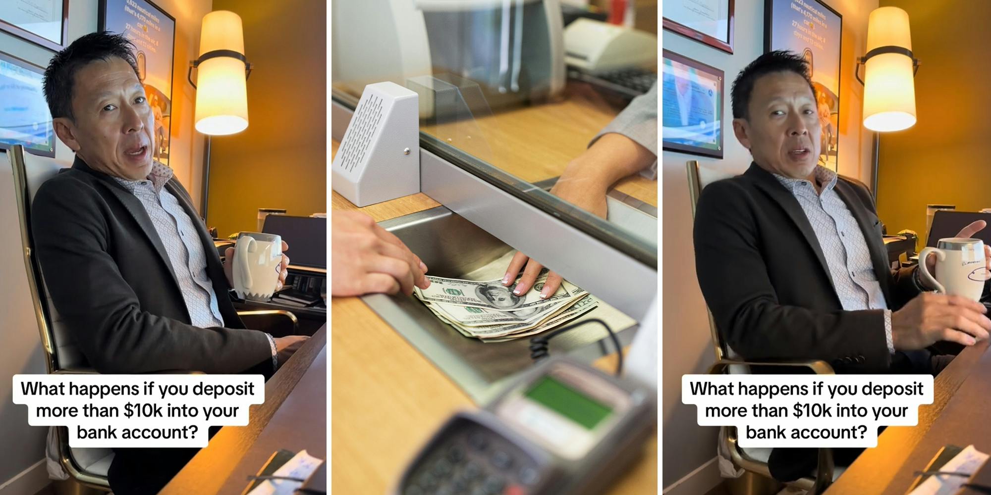 Here’s what happens if you deposit too much money in your bank account