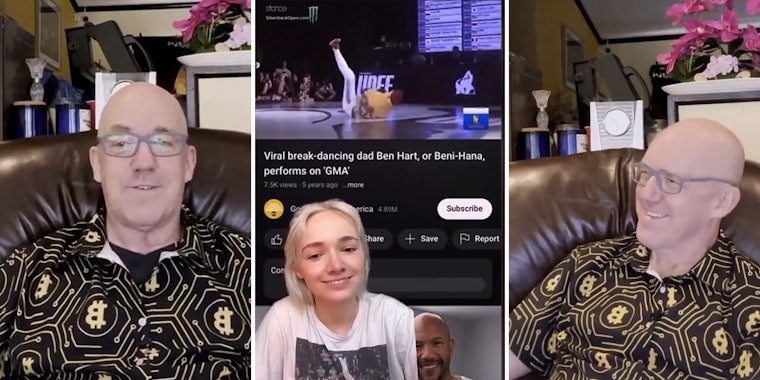 Breakdancing dad hits back after TikTok influencer daughter says he 'abandoned' her family