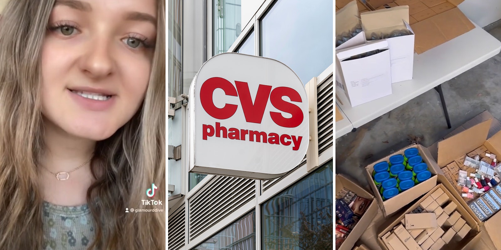 Woman finds boxes of sealed and new makeup at CVS dumpster