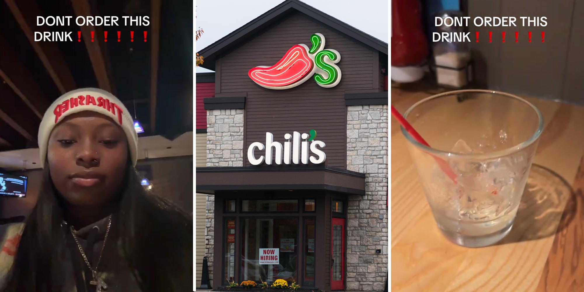 Chili’s customer warns against the 1 drink you should never order