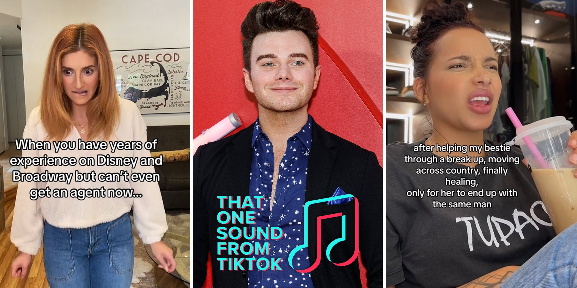 Chris Colfer that one sound from tiktok