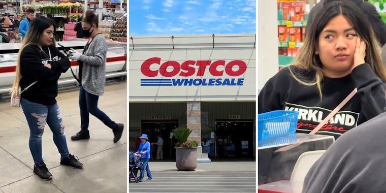 Viewers divided after woman stares at Costco worker while waiting for samples to be put out