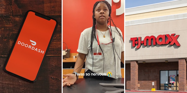 DoorDash driver confronts lying customer while she’s working at TJ Maxx