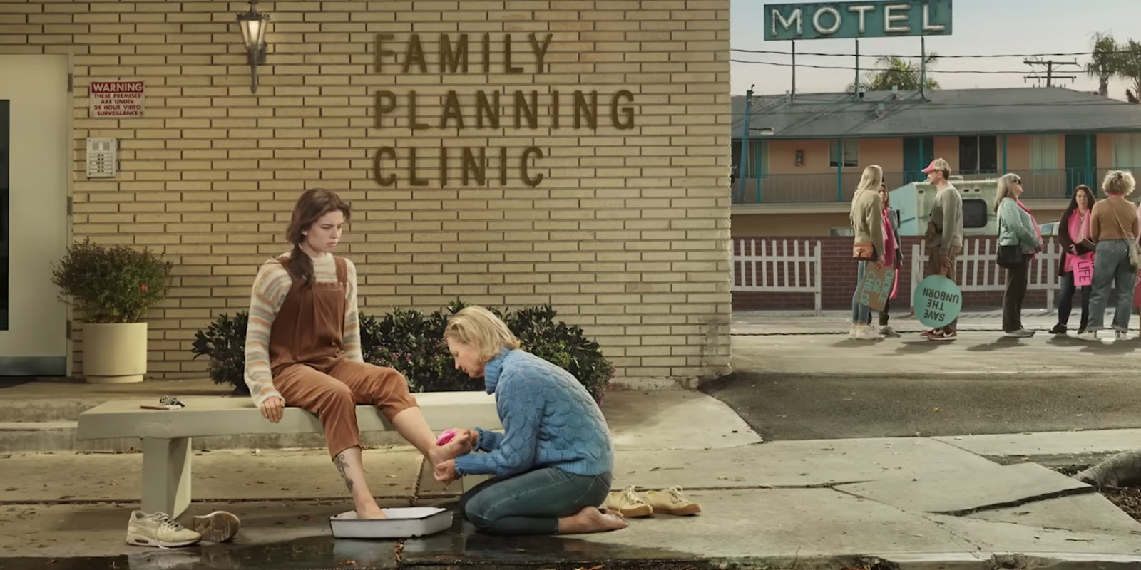 Right-wingers upset by Jesus feet washing commercial's reference to a 'family planning clinic'