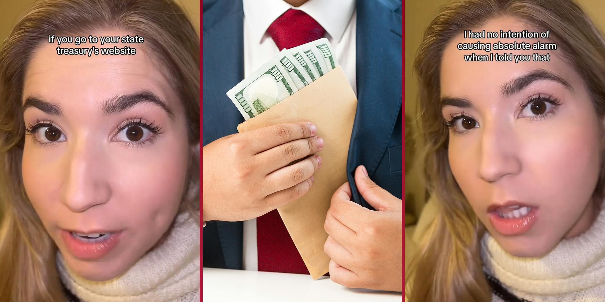 Woman says the government may owe you money, calls it out for not telling people