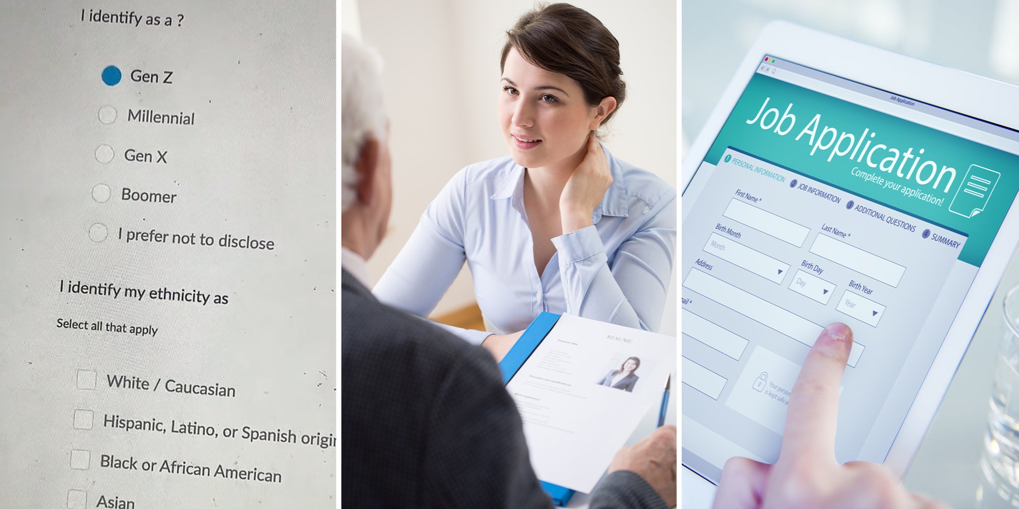 Jobseeker says companies are weeding out ‘undesirables’ with new identity-based questions