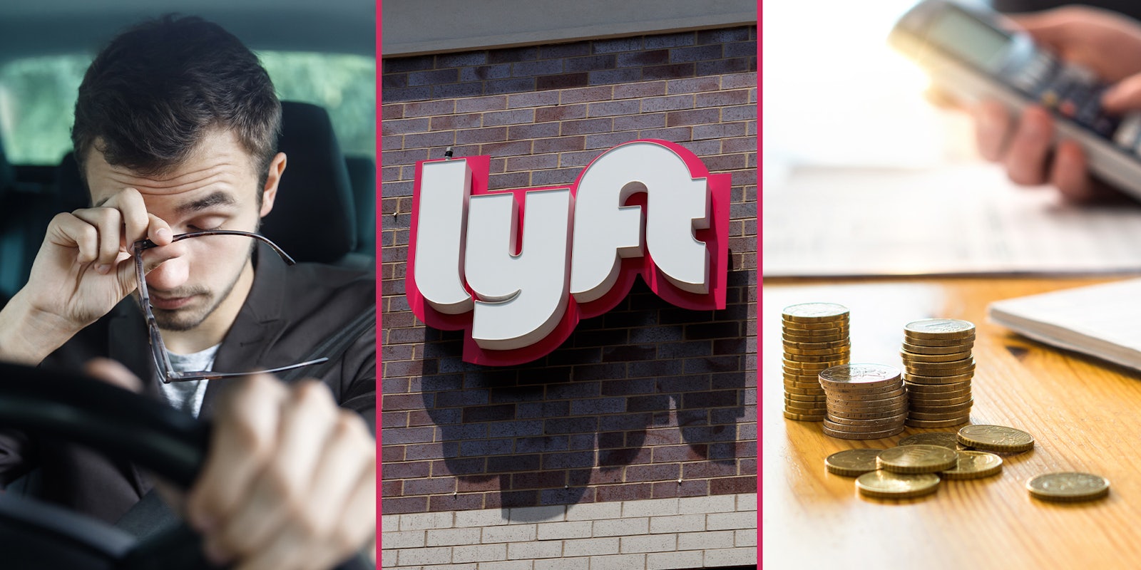 Lyft driver shows how much he actually earned on a $48 ride