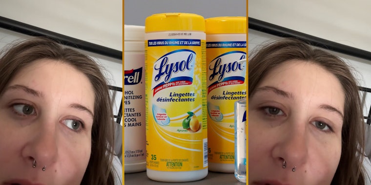 Woman says you’re probably using Lysol wipes wrong