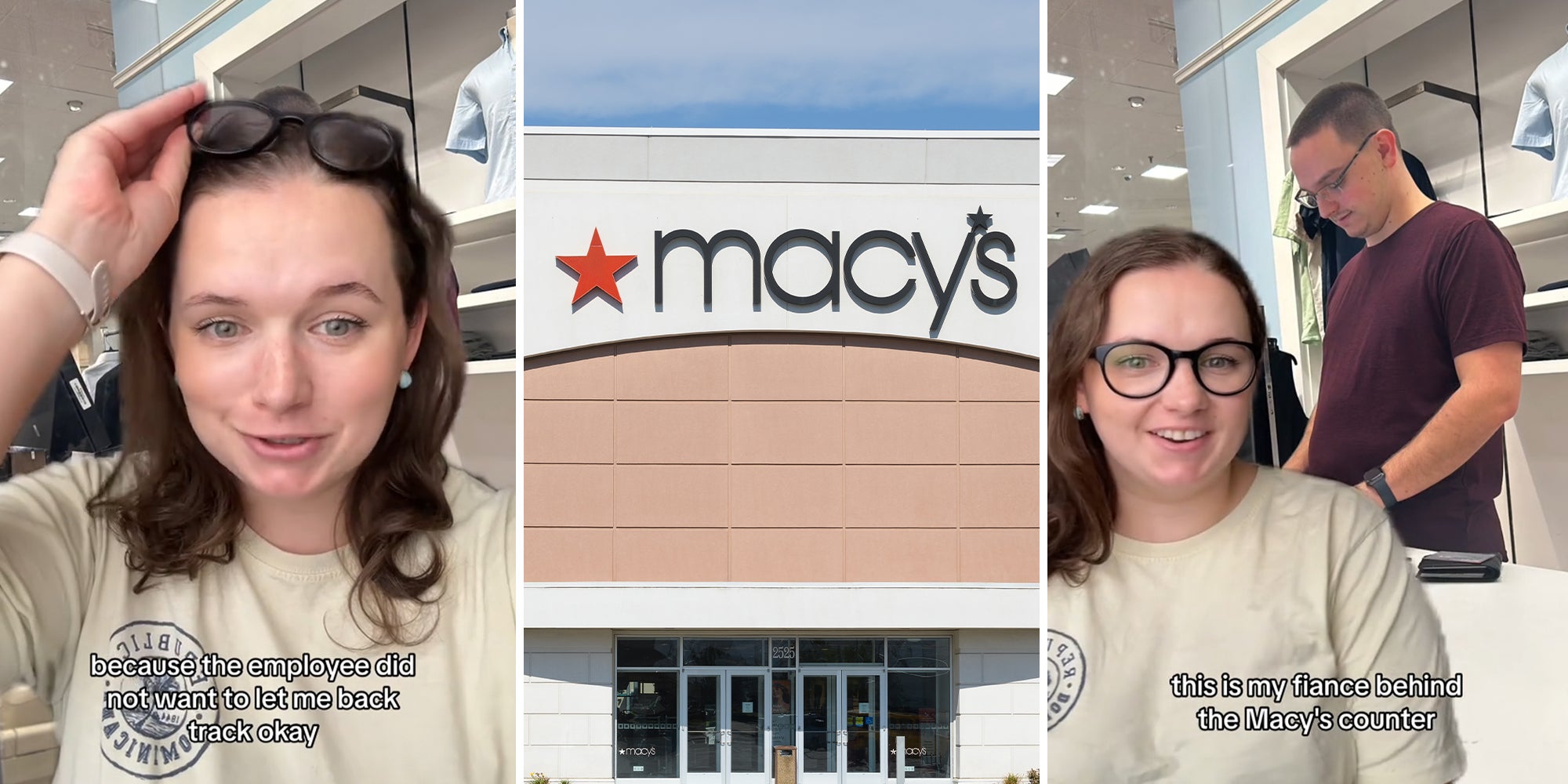 Macy's Customer Hops Behind Counter, Gets Mistaken for Employee