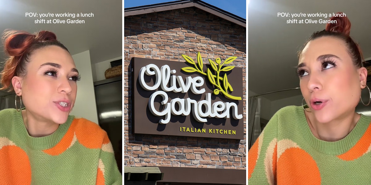 Olive Garden worker calls out customers who come in during their 30-minute lunch break