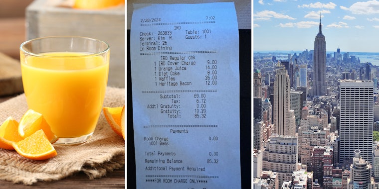 billionaire complains about expensive orange juice at new york hotel