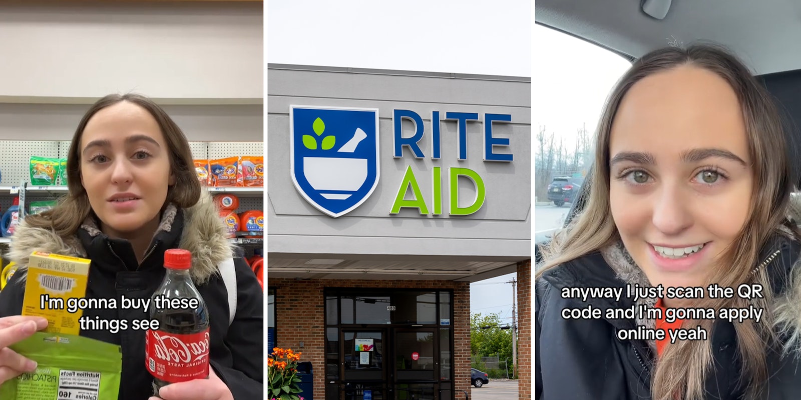 Woman has to apply for second job at Rite Aid during lunch break at full-time job