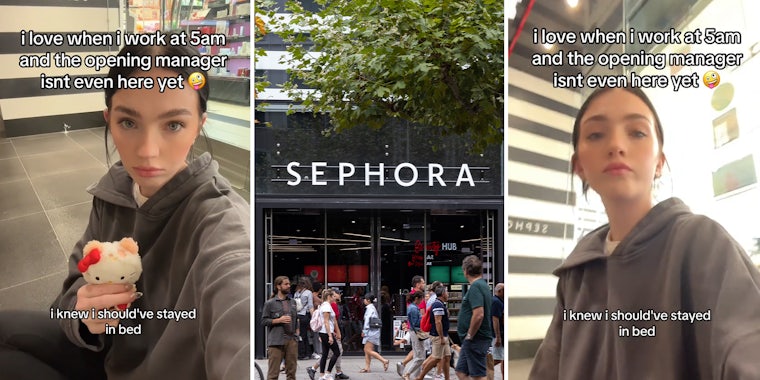 Sephora worker stuck waiting outside at 5am after opening manager doesn’t show