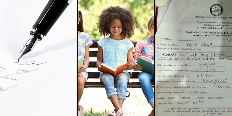 Parent says they had to sign permission slip for their child to be able to listen to a book by a Black person