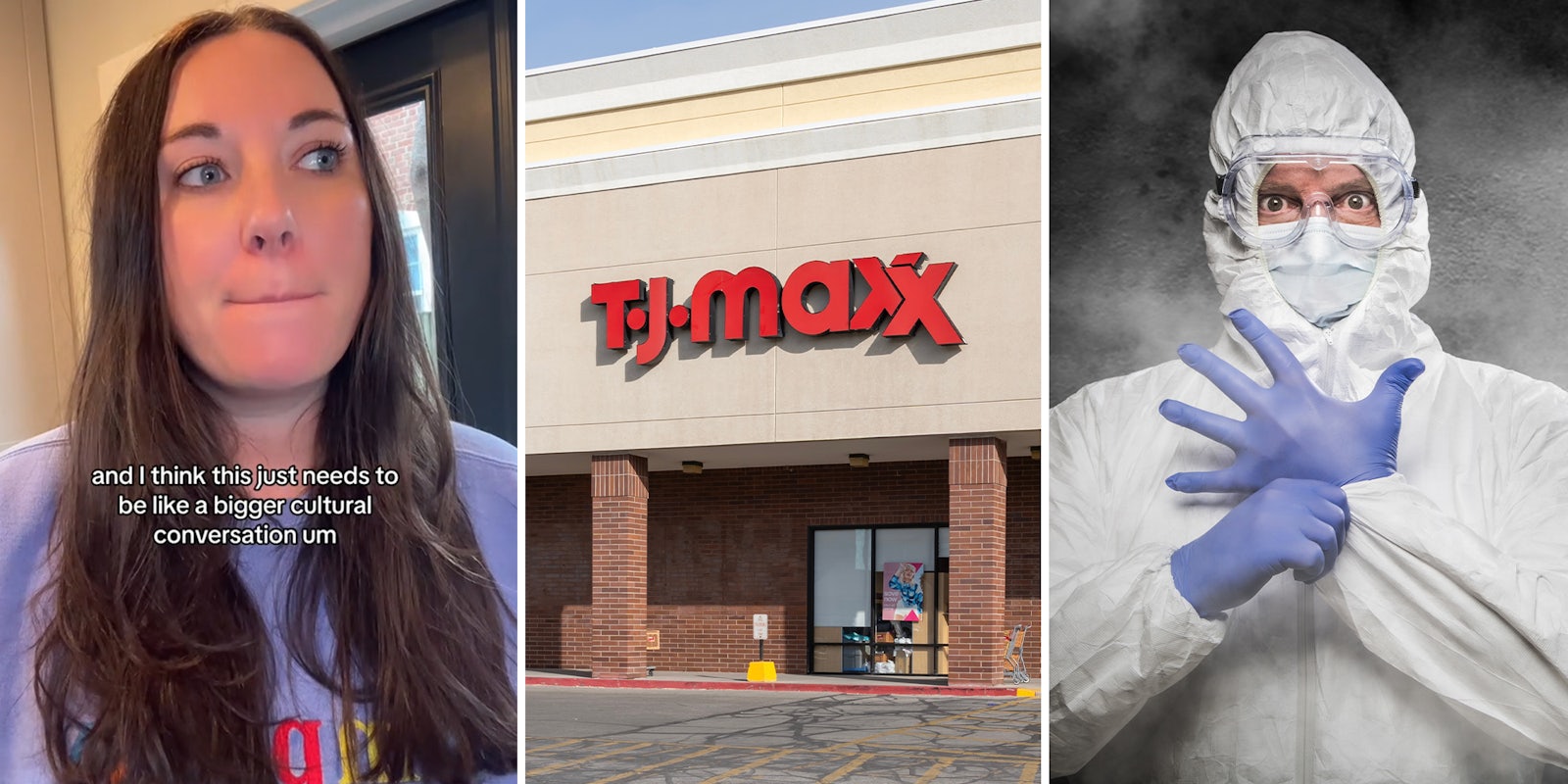 Woman slams state customers leave T.J. Maxx bathrooms in, says worker needed hazmat suit for what she discovered in one