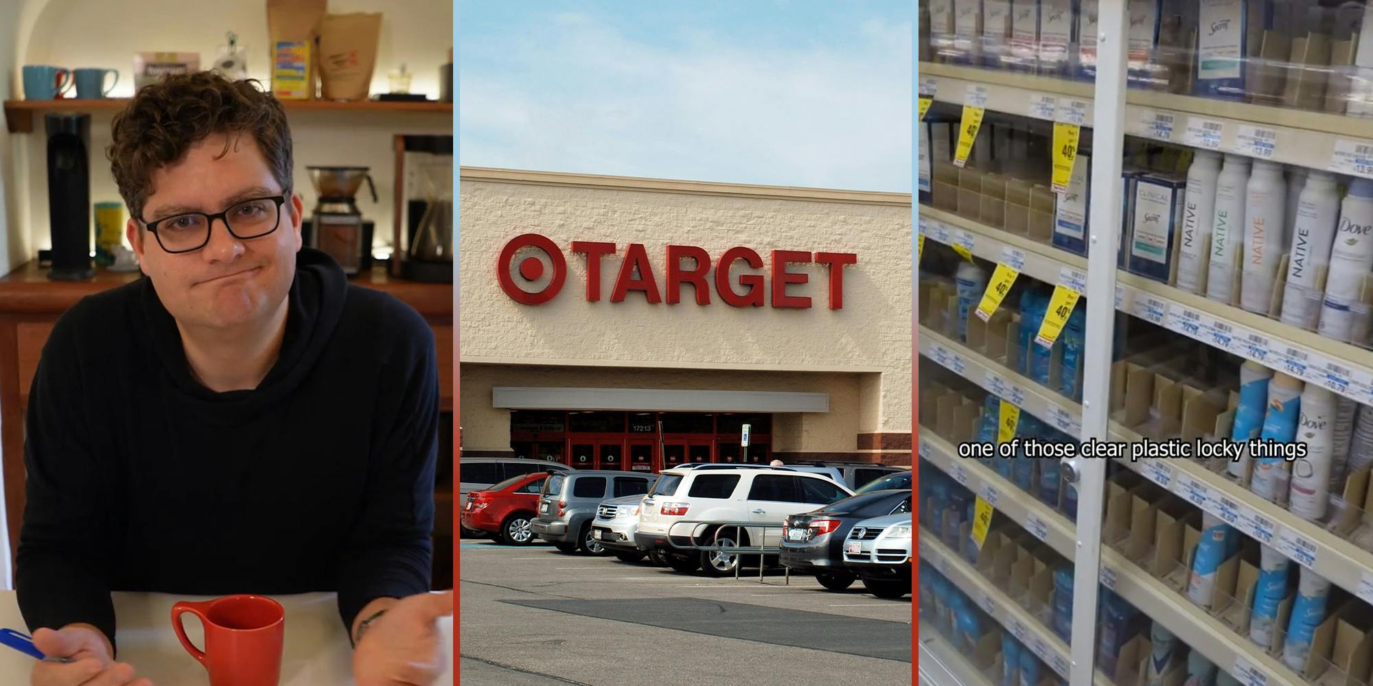 Man calls out Target's 'shampoo vault'