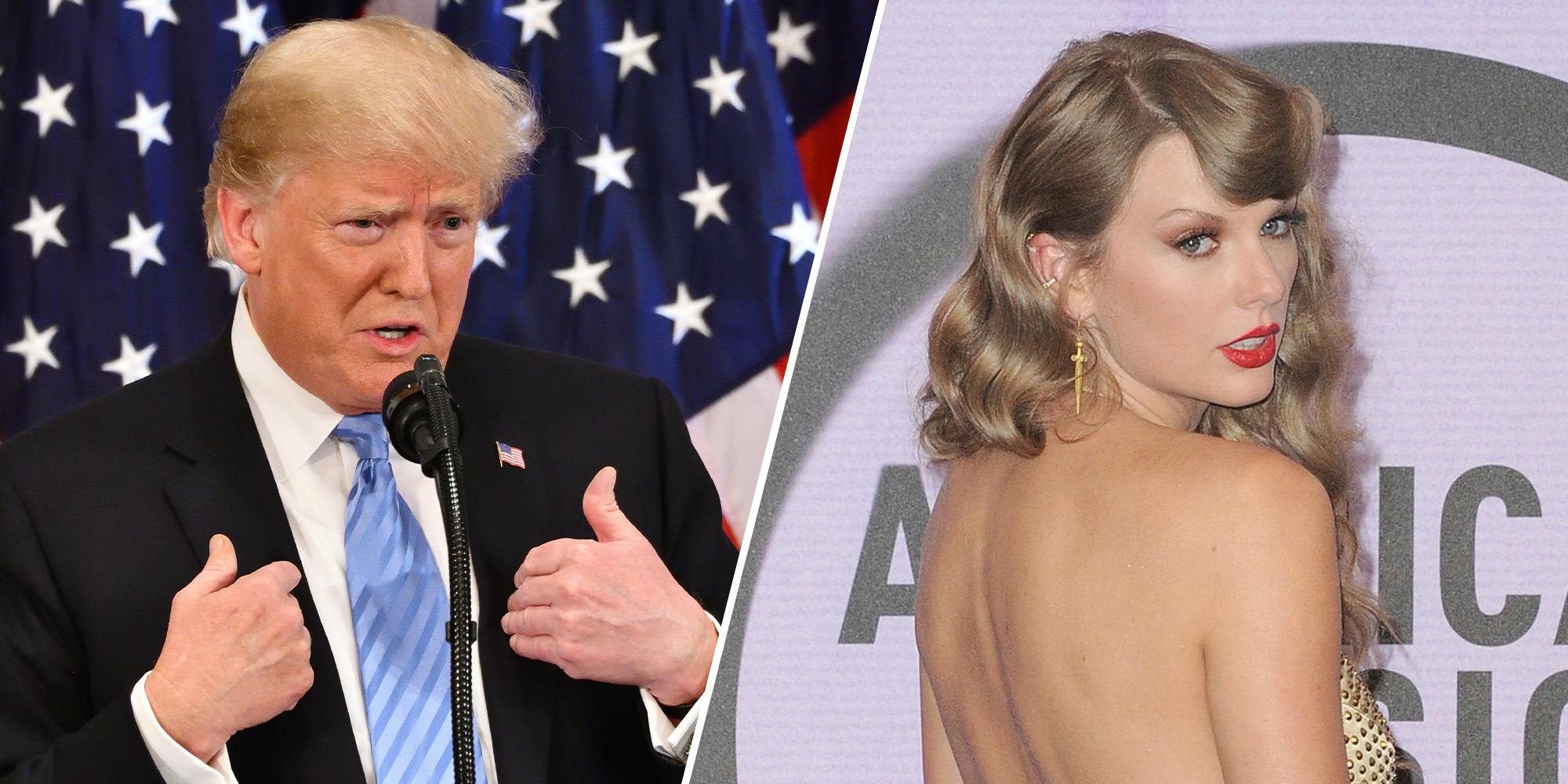 Did Taylor Swift call out Trump on X