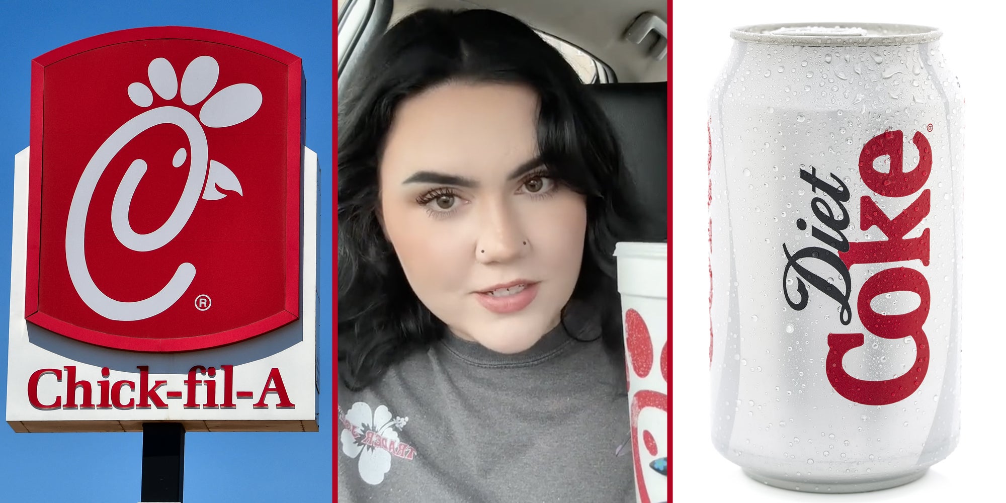 ChickfilA Called Out for Serving Woman Diet Coke 3 Times. She's Allergic