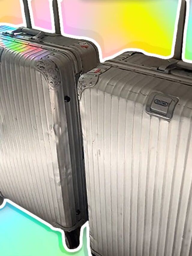 Woman Finds 2 Rimowa Suitcases at Her Goodwill for 20