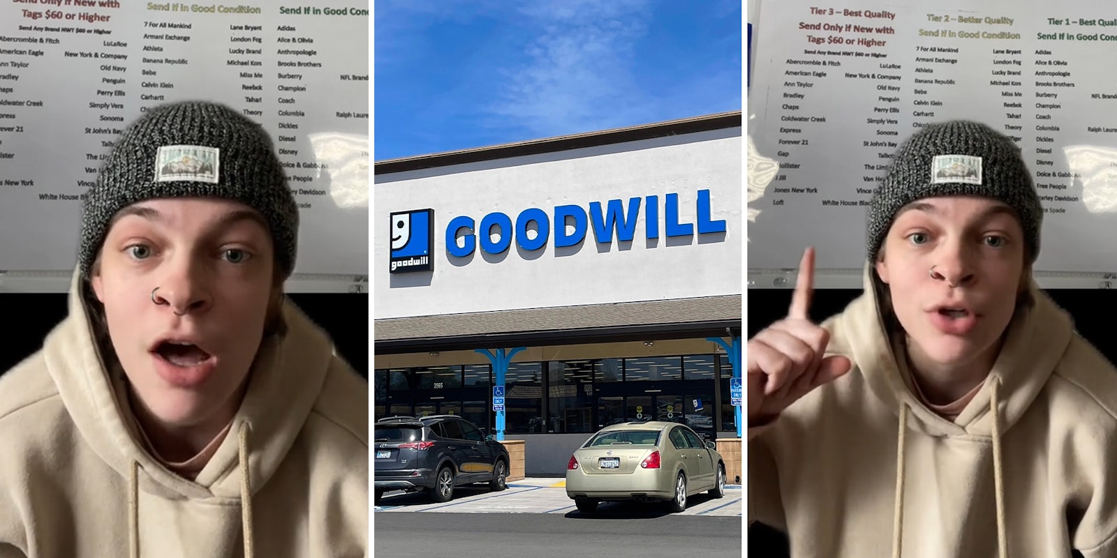 Goodwill worker leaks all the brands they will no longer sell in store