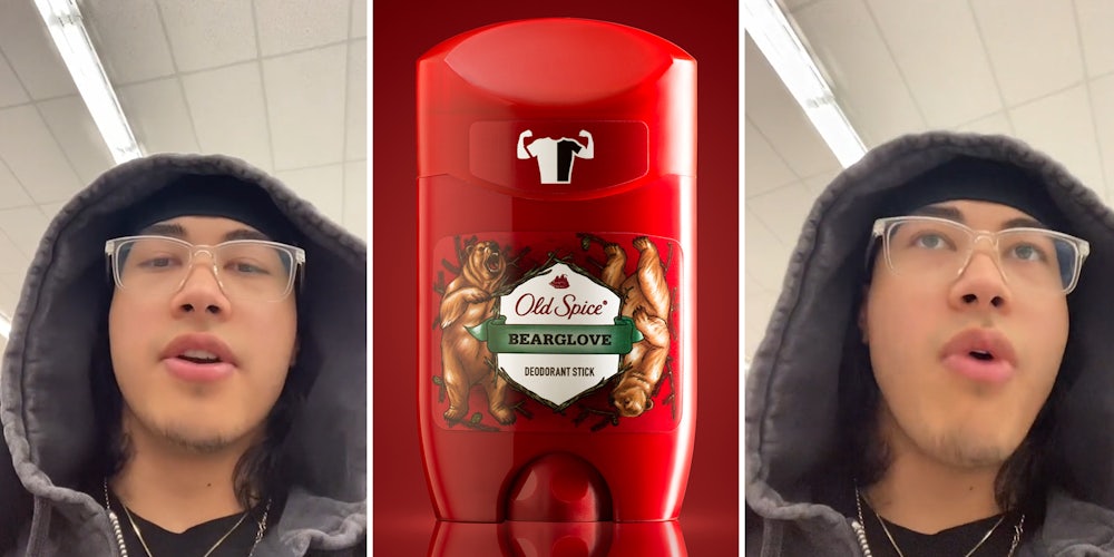 Customer blasts Old Spice because he can’t understand the labels